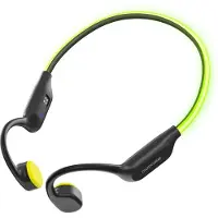 OEM Casque à conduction osseuse, étanche IP68, avec éclairage de sécurité LED intégré, couleur noire