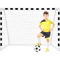 Leksands Portail de football d'entraînement, en métal, portable, grande taille, 180 cm