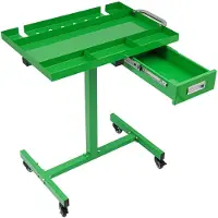 StarTech.com Étagère à outils mobile - Table de travail sur roulettes - Avec tiroir - Banc de travail mobile - Idéal pour garage et atelier