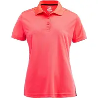 Cutter & Buck - Polo pour femmes "Kelowna", modèle ET566 (taille XL), couleur cerise