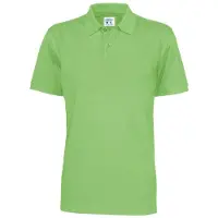 Cottover - Polo pour hommes, en piqué, coupe classique, manches courtes, modèle ET459 (Taille S) (Vert)