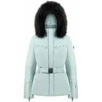 Poivre Blanc 24PBH0801/WO : Veste de ski/snowboard stretch pour femmes, couleur bleu aloe, taille XL