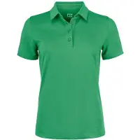 Cutter & Buck - Polo "Oceanside" pour femmes, matière extensible ET288 (Taille M) (Vert)