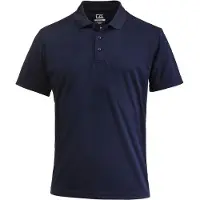 Cutter & Buck - Polo pour hommes "Kelowna", modèle ET574 (taille 4XL), couleur bleu marine foncé