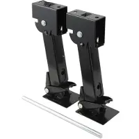 StarTech.com Supports de stabilisation télescopiques - Jeu de 2 - Capacité de 450 kg - Tige de réglage avec poignée - Pour caravanes, camping-cars et remorques