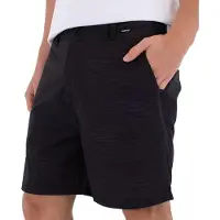 Hurley Shorts pour hommes Phantom de 18 pouces, coupe classique, couleur noire, taille 34