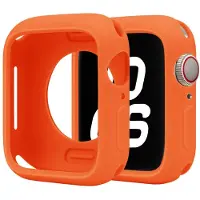 StarTech.com Coque de protection pour montre connectée - Étui de protection - Amortissant les chocs - En caoutchouc - 46 mm - Orange