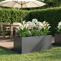 Prolenta Maison Exclusive - Jardinière anthracite, dimensions 80 x 40 x 40 cm