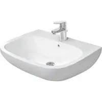 Duravit Plan de toilette D-Code 65 cm blanc 2310650000 (500 mm, 650 mm)
