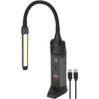 Brennenstuhl Hugo GmbH & Co. KG Lampe torche LED professionnelle à batterie HL 800 ACW, 800+170 lm, IP54 (800 lm)
