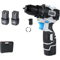 OEM Perceuse-visseuse électrique, couple de 50 Nm, moteur sans balais, 2 batteries, modèle européen