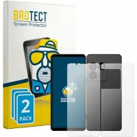 BROTECT Protection Mat (2 pcs, Sony Xperia 1 VII), Téléphone portable : film de protection, Transparent