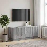 Prolenta Maison Exclusive - Meuble TV Sonoma, en bois stratifié gris