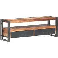 vidaXL Armoire TV 120x30x40 cm en bois massif avec finition palissandre