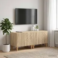 Prolenta Maison Exclusive - Meuble TV en bois imitation chêne Sonoma