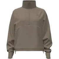 Under Armour Unstoppable Fleece Half Zip Sweatshirt Marron XS Femme