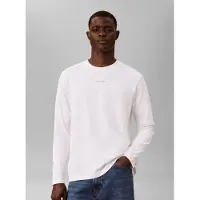 Calvin Klein Jeans T-Shirt 'EASY' noir / blanc