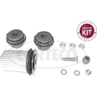 CORTECO 49398789 : Kit de réparation de suspension avant, bras de suspension, compatible avec MERCEDES-BENZ Classe E (berline W210). Avant, côté droit et côté gauche