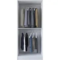 Skye Decor , Armoire de haute qualité (code parental) - Blanche, 90 x 210 x 57,5 cm, qualité E1