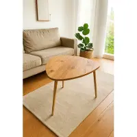 Skye Decor , Table gigogne de haute qualité (3 pièces) - Chêne saphir, 100% mélaminé | 12345