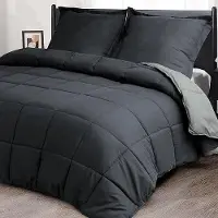 OEM Ensemble de couette 4 pièces, dimensions 240x260 cm, comprenant des taies d'oreiller - Confort pour toutes les saisons