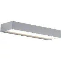 ROSSINI ILLUMINAZIONE Level – Applique Led Double Émission 15W 100-100° Ip65 3000K Cri80 En Aluminium Peint Gris - Groupe Rossini