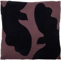 House Doctor Cushion, HDMiki, Bitter chocolate, Black (50 x 50 cm)