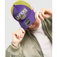 New Era Casquette Trucker NBA LA Lakers M-Crown 9FORTY - Violet, Violet