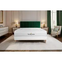 ROYAL PALACE Matelas LANCASTER 105x200cm, ressorts ensachés et mousse à mémoire de forme, degré de fermeté 4, hauteur : 22cm, 3 zones de confort