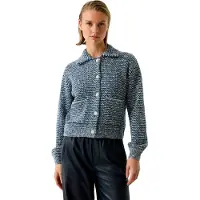 Garcia U260051 Cardigan Bleu M Femme