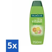 Palmolive Shampooing Fresh Vital 350 ml - Pack avantage - 5 pièces