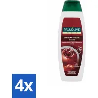 Palmolive Naturals - Shampooing - Brilliant Color - Pour cheveux colorés - 350 ml - Pack avantage - 4 pièces