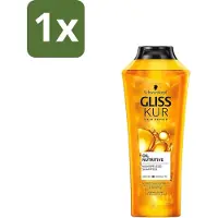 Schwarzkopf Gliss-Kur - Shampooing - Oil Nutritive - Shampooing revitalisant - Pour cheveux épais et rêches - 400 ml - 1 pièce