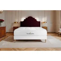 ROYAL PALACE Matelas 80x200 cm à ressorts ensachés et à mémoire de forme - George V