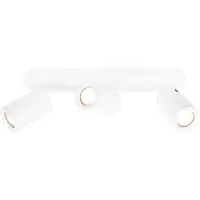 LEDVION Spot LED Plafond Smart Blanc 3 spot GU10 4.9W RGB+CCT