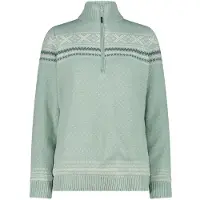 CMP Pull 1/2 zip en maille femme WP