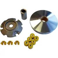 Bcr Piaggio Vespa 4t 125cc Full Clutch Argenté