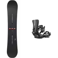 Burton - Packs (snowboard + fix) - Snowboard all mountain - Pack Cultivator Chain Link 2026 en Bois - Noir