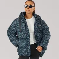 L'amore Couture Veste courte Matelassée Bryony Femme Stone Blue