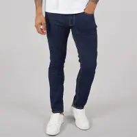 Jack & Jones Homme Glenn Original Slim Fit Jeans Dark Blue