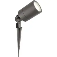 LEDVION LED Extérieur Spot IP65 3W 4000K GU10 dimmable piquet
