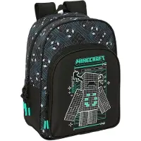 Safta Sac à Dos Minecraft Screen 10l