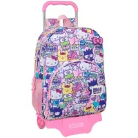 Safta Sac à Dos à Roulettes Hello Kitty &amp; Friends 21l