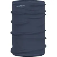 Castelli Hommes, Cagoule + tour de cou, Pro Thermal 3 Neck Warmer, Noir, Bleu, Taille unique
