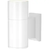 Maytoni Lampe d'extérieur, balcon, blanc, IP54, douille GU10, H 14,4cm