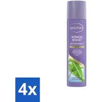 Unilever Shampooing sec Andrélon Coconut Boost 245 ml - Pack avantage - 4 pièces