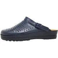 Beck Marie Damenschuhe : Sandales plates, couleur bleue, pour le temps libre
