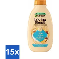 Garnier Loving Blends Shampooing riche à l'argan 300 ml - Pack avantage - 15 pièces