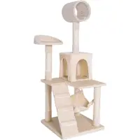 Markenlos Katzenbaum Kratzbaum - beige