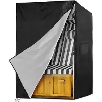OEM Housse pour chaise longue en tissu Oxford 900D, imperméable, protection UV, résistante à l'hiver, 120 x 90 x 155/140 cm